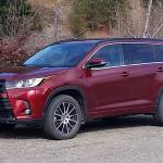 Powerful engine, pleasant, quiet ride in new Toyota Highlander