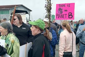 Everett marchers join nationwide call for climate action