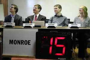 Monroe Hi-Q team finishes in fourth place at nationals