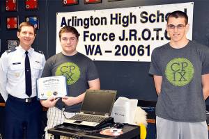 Arlington High places third at cyber security event