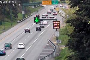 First few days of shoulder lane access show faster commute