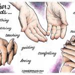 Editorial cartoons for Mother’s Day, Sunday, May 14