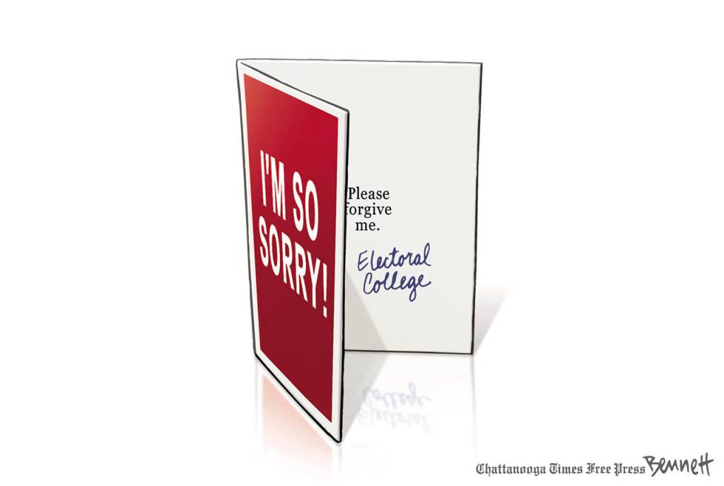 Editorial cartoons for Thursday, May 4