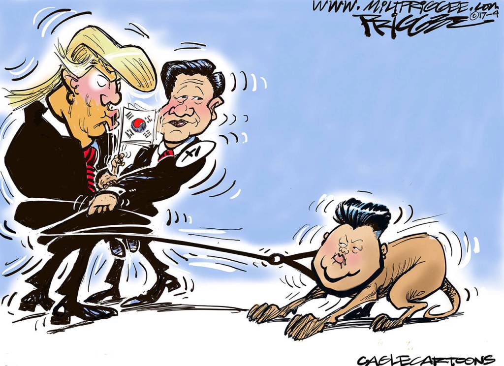 Editorial cartoons for Thursday, May 4