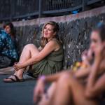 Helen Alley (center) sings along to The Head and the Heart at the main stage on the first of three days during the annual Sasquatch! Music Festival on Friday, May 26, 2017 in George, Wa. (Daniella Beccaria / For the Herald )
