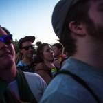 Festivalgoers in the crowd enjoy music on the first of three days during the annual Sasquatch! Music Festival on Friday, May 26, 2017 in George, Wa. (Daniella Beccaria / For the Herald )
