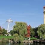 Riverfront Park in Spokane, including the former U.S. Pavilion (left) of Expo &rsquo;74. (Mark Wagner via Wikimedia Commons)