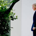 President Donald Trump walks out of the Oval Office of the White House in Washington on Friday to board Marine One for a short trip to Andrews Air Force Base, Maryland. Trump was leaving for his first foreign trip &mdash; to Saudi Arabia, Israel, the Vatican and summits in Brussels and Sicily. (AP Photo/Pablo Martinez Monsivais)