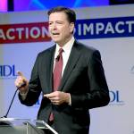 FBI Director James Comey speaks to the Anti-Defamation League National Leadership Summit in Washington on Monday, May 8. (AP Photo/Susan Walsh)