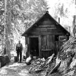 This is Sam Grabbe&rsquo;s cabin. Grabbe was a miner and trapper who lived up Whitehorse Gulch and now is buried in &ldquo;Bachelors Row&rdquo; at the Darrington Cemetery. (Town of Darrington)