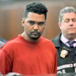 Richard Rojas, of the Bronx, New York, appears during his arraignment in Manhattan Criminal Court in New York on Friday, May 19. Rojas is accused of mowing down a crowd of Times Square pedestrians with his car on Thursday. (R. Umar Abbasi /New York Post via AP, Pool)