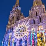 The town of Chartres is worth an overnight to take in its nighttime sound-and-light show, which incorporates 24 sites in an illuminated tour. (Rick Steves&rsquo; Europe)