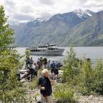 In this 2014 photo, The Lady of the Lake II ferries hikers to the Prince Creek trailhead for the Lake Chelan Lakeshore Trail near Stehekin. (Rich Landers/The Spokesman Review via AP, File)