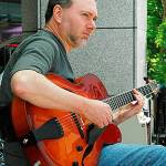 Jazz guitarist Dave Peterson, a 1973 graduate of Cascade High, has played with number of giants in jazz. The former instructor at Cornish College of the Arts will be playing with the Origin Uber Band at 9:15 and 10:30 p.m. Friday at the Conor Byrne Pub, 5140 Ballard Ave. NW in Seattle, during the Ballard Jazz Walk. (Submitted photo)