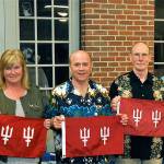 The Everett Sail and Power Squadron elected new officers: from left, Commander Linda Martin, Educational Officer Jim West, Secretary Cathy Rich, Executive Officer Gary Baker, Administrative Officer Frank Havens, Treasurer John Tarpley, and District Secretary Annette Ferguson. (Contributed photo)