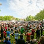 The rain-or-shine Folklife Festival is set for May 26 through 29 at Seattle Center. (Photo by Christopher Nelson)