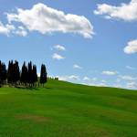 The Tuscan countryside is a confection of green hills and blue sky. (Rick Steves&rsquo; Europe)