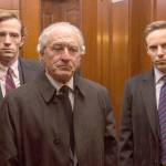 Nathan Darrow as Andrew Madoff, Robert De Niro as Bernie Madoff and Alessandro Nivola as the doomed Mark Madoff in HBO&rsquo;s &ldquo;The Wizard of Lies.&rdquo; (HBO)