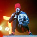 Tyler Joseph and Twenty One pilots is one of the headliners at the Sasquatch! Festival. (invision)