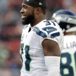 Seahawks strong safety Kam Chancellor (31) waits on the sideline during a game against the 49ers on Jan. 1, 2017, in Santa Clara, Calif. (AP Photo/Marcio Jose Sanchez)