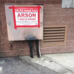 The city of Mukilteo is offering up to $10,000 for information that leads to a conviction in the arson fire at Columbia Elementary School. (Mukilteo Police Department)