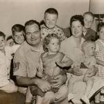 Lake Stevens resident Daniel Bushnell is the boy on the far left with his arm around his father.