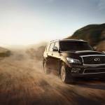 The 2017 Infiniti QX80 has seating for seven passengers with the standard second row center console, or eight passengers with an available second row bench seat. (Manufacturer photo)