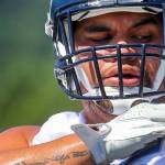 Taniela Tupou, a graduate of Archbishop Murphy High school, has signed with the NFL&rsquo;s Atlanta Falcons. Tupou played in one game for the Seattle Seahawks last season. (Kevin Clark / The Herald)