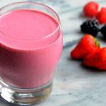 When blended with yogurt, this strawberry smoothie is both creamy and tangy. (Photo by Reshma Seetharam)