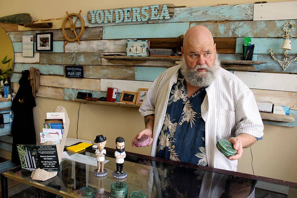 Barber drops anchor in Oak Harbor, opens Yondersea shop