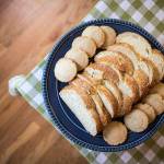 Swedish cardamom bread and butter cookies flavored with lemon zest and rosemary. (Ian Terry / The Herald)