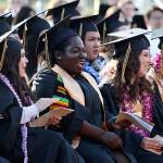 Victoria Tyron (center) graduated from Lynnwood High School as one of the Path kids. She took advanced classes in government and politics and in environmental science. She served in the high school student government and the Black Student Union. She wrote that being part of the Path program helped her gain confidence and know when to ask for help or try something again, such as when she finished with a poor grade in an honors math class and decided to retake it rather than settle. She said before graduation that she hoped to study political science and go on to law school. (Ian Terry / The Herald)