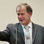 John Koster when he was a Snohomish County Council member in 2013. He later worked as county ombudsman, but was fired after he signed onto a fundraising letter for an Olympia think tank that criticized government union leaders for supporting left-wing causes. (Herald file photo)