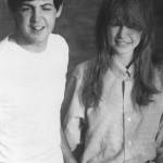 Paul McCartney and his girlfriend, Jane Asher, pose aboard the yacht Happy Days during a cruise off the St. John Virgin Islands on May 7, 1964. (Associated Press archive)