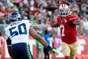 Report: Seahawks host former 49ers quarterback Kaepernick