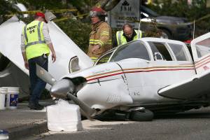 Pilot says plane checked out OK before emergency landing