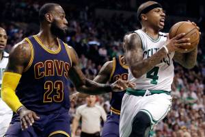 Thomas out for rest of playoffs with hip injury