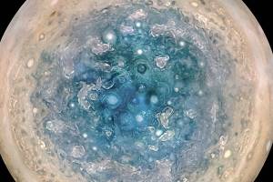 Our first look: Monstrous cyclones churn over Jupiter’s poles