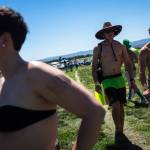 Festival-goers walk through the campgrounds during day three of the annual Sasquatch! Music Festival on Sunday, May 28, 2017 in George, Wa. (Daniella Beccaria / For the Herald )