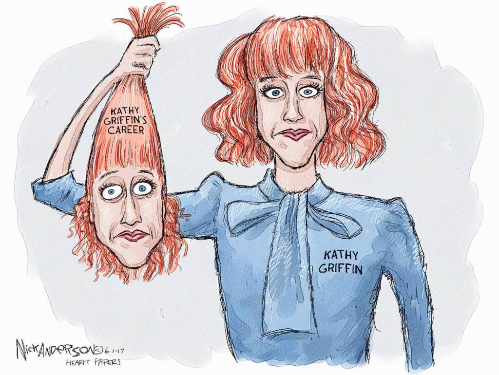 Editorial cartoons for Thursday, June 1