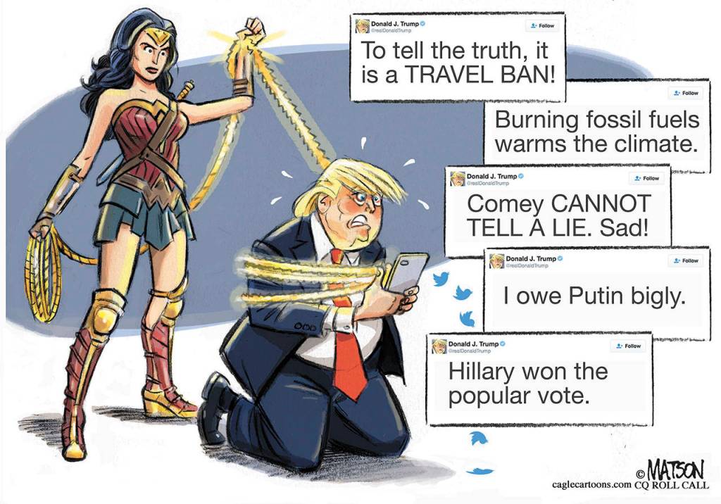 Editorial cartoons for Friday, June 9