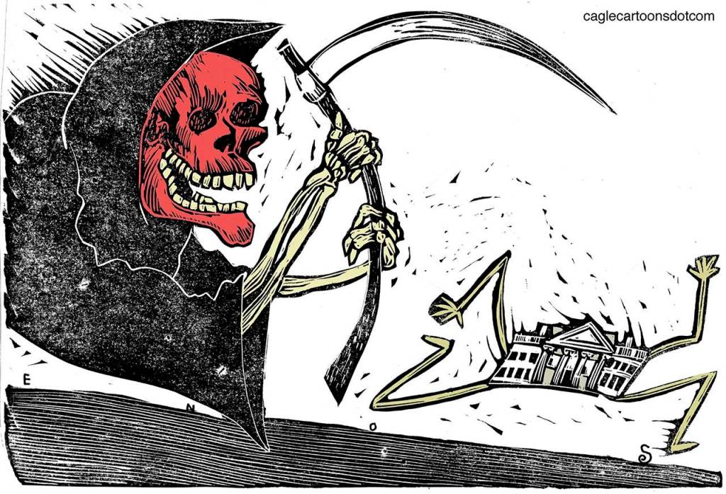 Editorial cartoons for Tueday, June 27