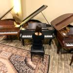 Liv Hwang plays at Boyd&rsquo;s Pianos in Everett on June 11. (Kevin Clark / The Herald)