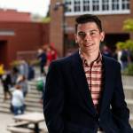 Graduating senior at Snohomish High School and Academy Northwest High School, Peter Faber is headed to the U.S. Naval Academy and aims to be an astronaut. (Dan Bates / The Herald)