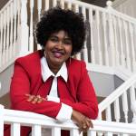 Seconde Nimenya, originally from Burundi, Africa at home on Monday, Feb. 27, 2017 in Snohomish, Wa. Nimenya is an inspirational speaker and author of an award-winning book on adversity and an advocate for diversity leadership. She gave a Ted Talk on intercultural awareness. (Andy Bronson / The Herald)