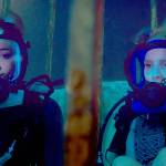 Mandy Moore (left) and Claire Holt play two sisters vacationing in Mexico who become trapped in a shark cage at the bottom of the ocean in &ldquo;47 Meters Down.&rdquo; (Entertainment Studios Motion Pictures)