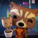 One of the longer, narrative-driven videos included Rocket Raccoon and Baby Groot from &ldquo;The Guardians of the Galaxy&rdquo; movie series. (Marvel Entertainment)