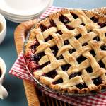 Agent Cooper would favor this pie, made with sweet cherries and a touch of almond extract. (Michael Tercha / Chicago Tribune)