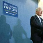 President Donald Trump&rsquo;s personal attorney Marc Kasowitz speaks to members of the media at the National Press Club in Washington on Thursday, June 8. (AP Photo/Pablo Martinez Monsivais)
