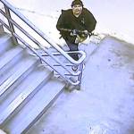 In this image made from security video, a gunman walks up a flight of stairs in the Resorts World Manila entertainment and gambling complex in suburban Pasay city, southeast of Manila, Philippines on Friday, June 2. Dozens were killed during the attack, mostly from smoke inhalation after the gunman set fires inside. (AP Photo/Bullit Marquez)